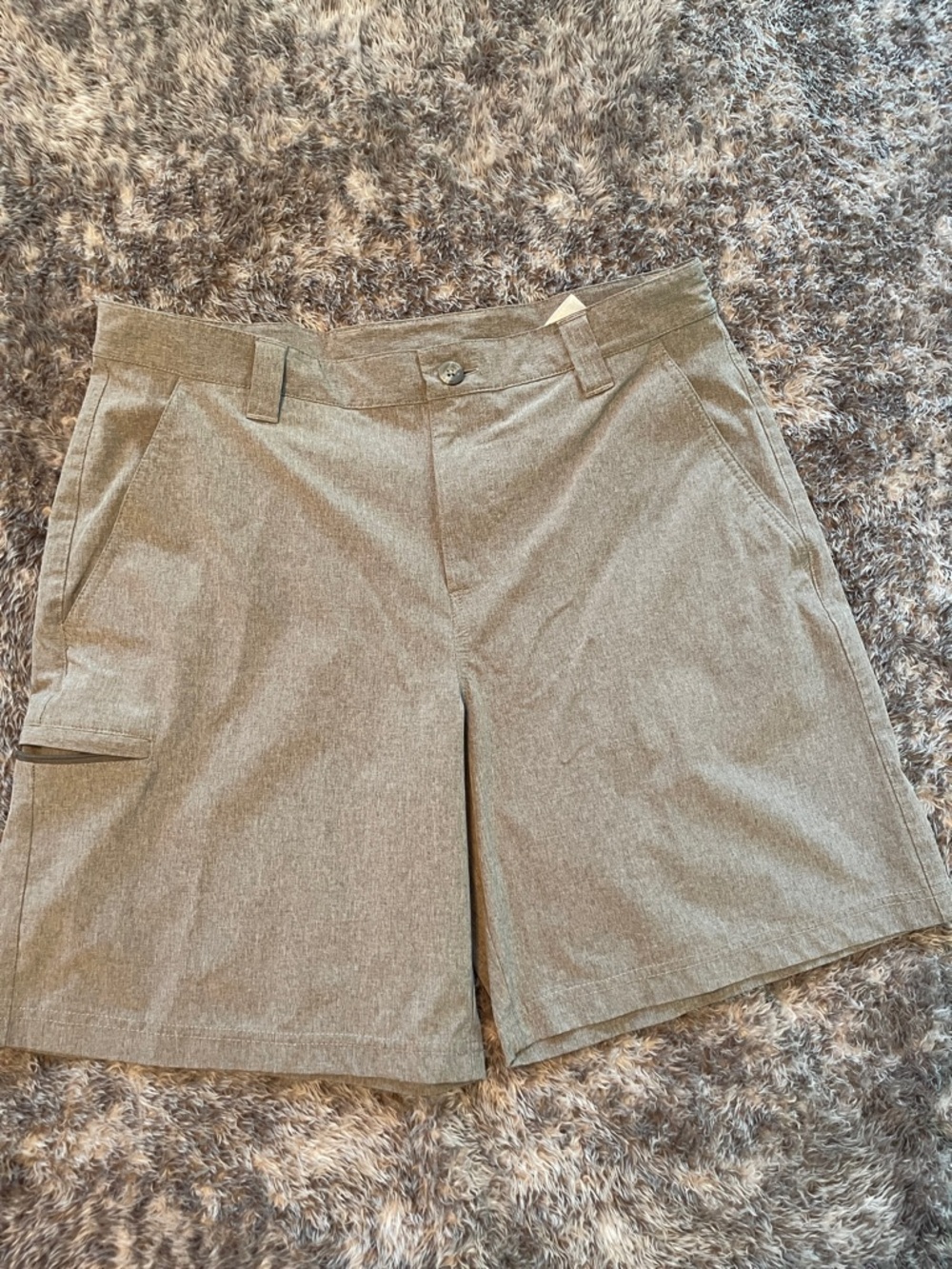Columbia Gray PFG Men's Outdoor Shorts
